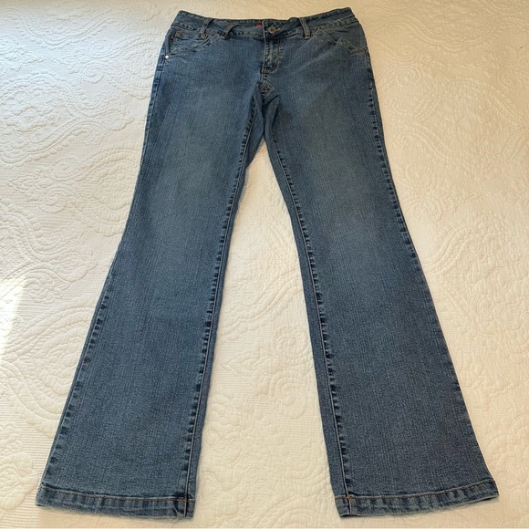American Blues Vintage Y2K Bootcut Jeans. Size: 10. Medium Wash. - Picture 1 of 8